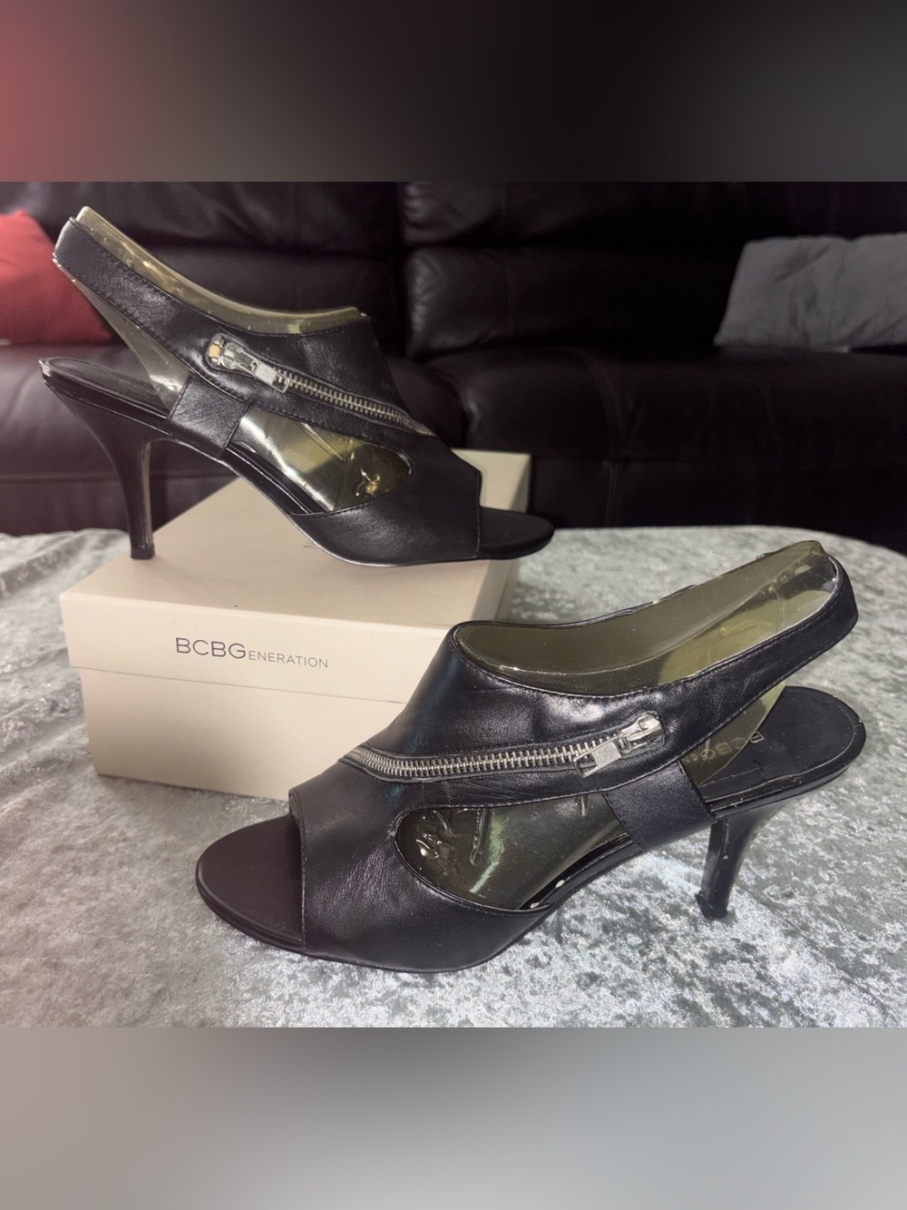 BCBGeneration Black Shoes Heels
